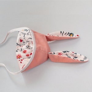 Easter Baby Bonnet Sewing Pattern and Tutorial // Bunny Ear Pattern | Easy PDF Sewing Patterns