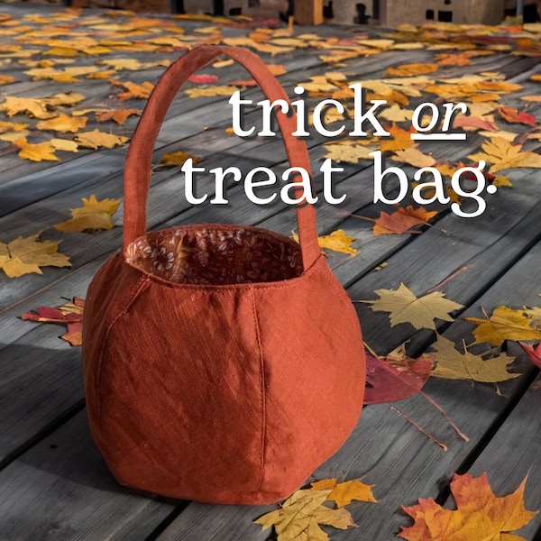 Trick or Treat Bag Sewing Pattern