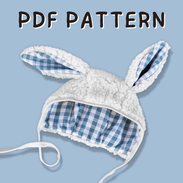 Baby Bonnet Pattern // Bunny Bonnet Pattern | Easy Baby Sewing Patterns