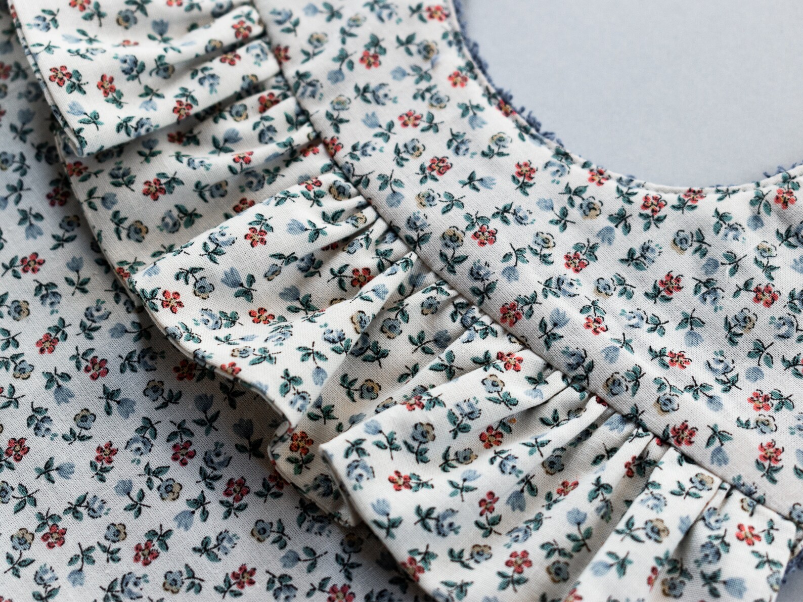 Baby Bib Pattern With Ruffle, Frill Girl Bib Pattern, Toddler and Baby ...