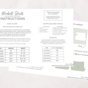 Snapshot of pattern instructions