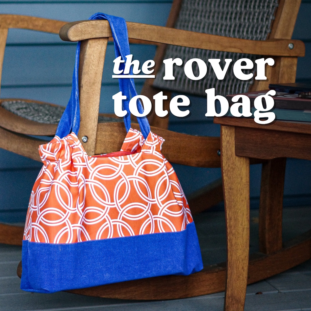 SAND MUSEUM ■ ROVER TOTE BAG The Rover Tote Bag Sewing Pattern - Etsy