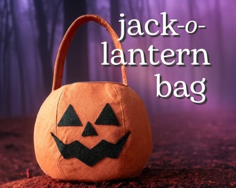 Jack O Lantern Bag Sewing Pattern