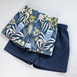 Various sizes of baby shorts