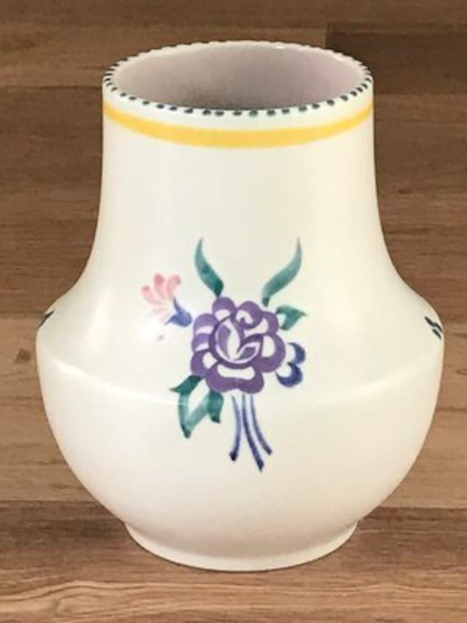 Vintage POOLE POTTERY Baluster Vase Etsy