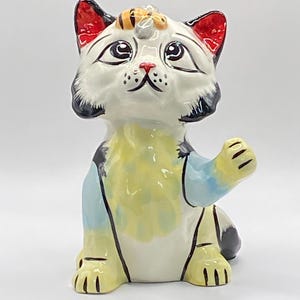 Figurine chat LORNA BAILEY « Busy Bee »