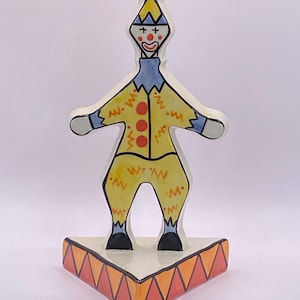 LORNA BAILEY Limited Edition Old Elgreave Pottery &#39;Clown&#39; Plaque Limited Edition - 40/250