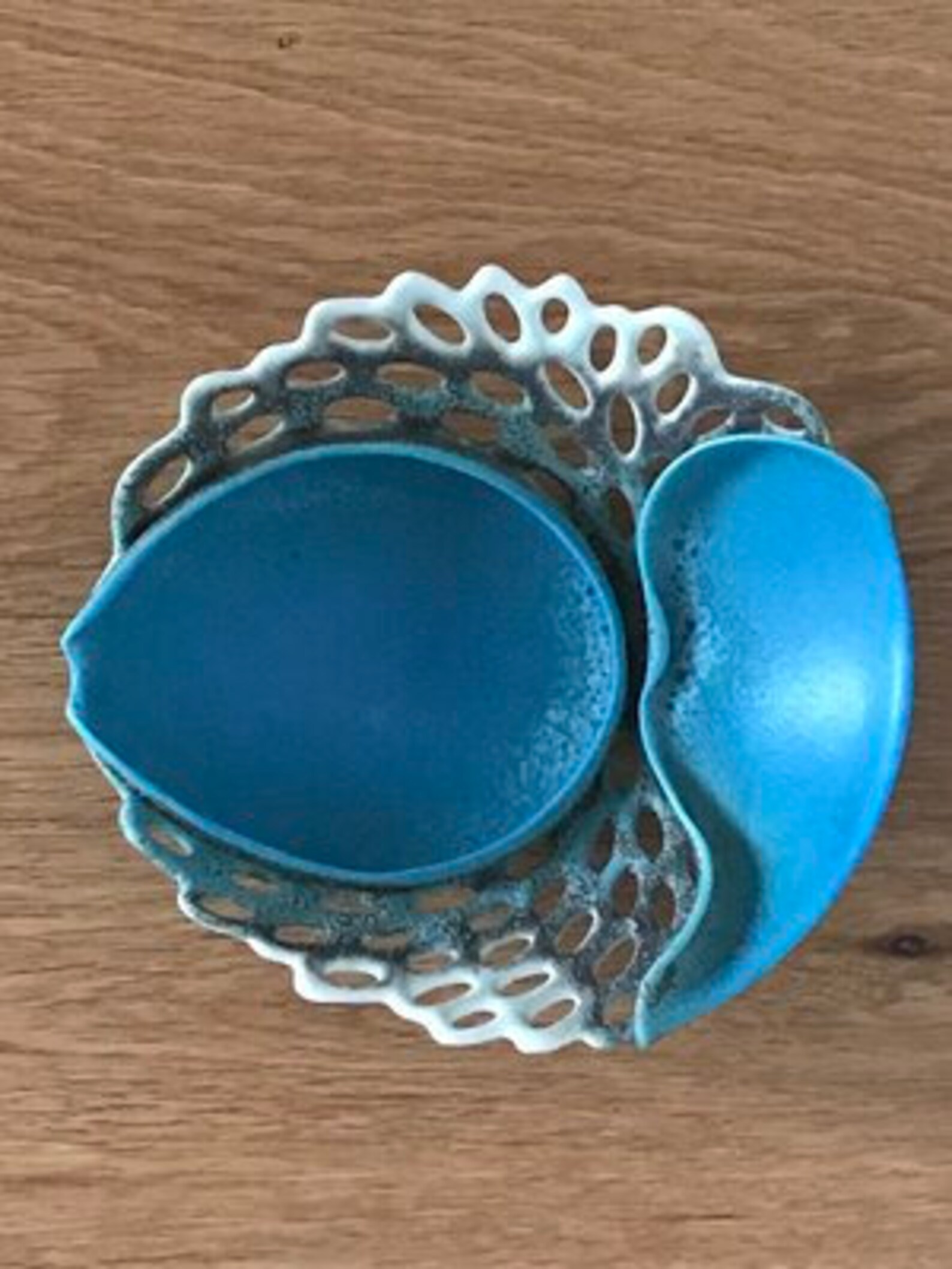 Clare Wakefield Small Blue Studio Pottery Bowl Etsy