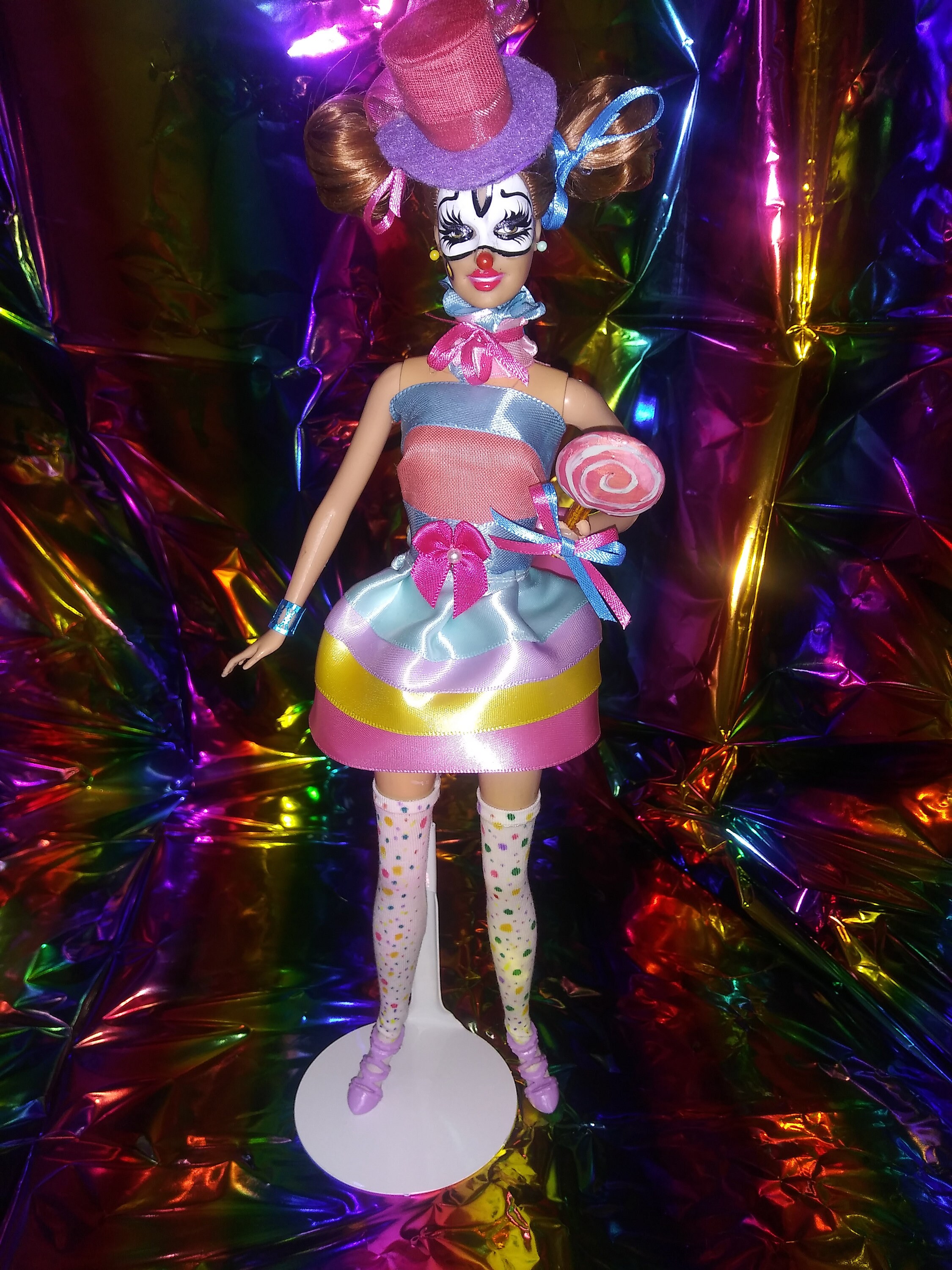 Ring Master OOAK Clown Barbie Remake | Etsy
