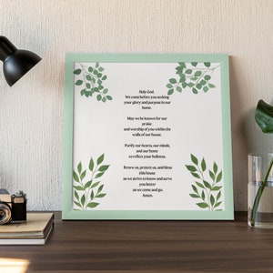 Irish Blessing for Home, Irish Prayer Printable, Instant Download, St Patricks&#39;s Day Gift, 8x10inch, Beautiful