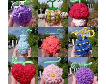 Trafalgar Law Devil Fruit, One Piece Devil Fruit, Anime Fruit Art, One Piece Crochet REPLICA, Trafalgar Law Fan.