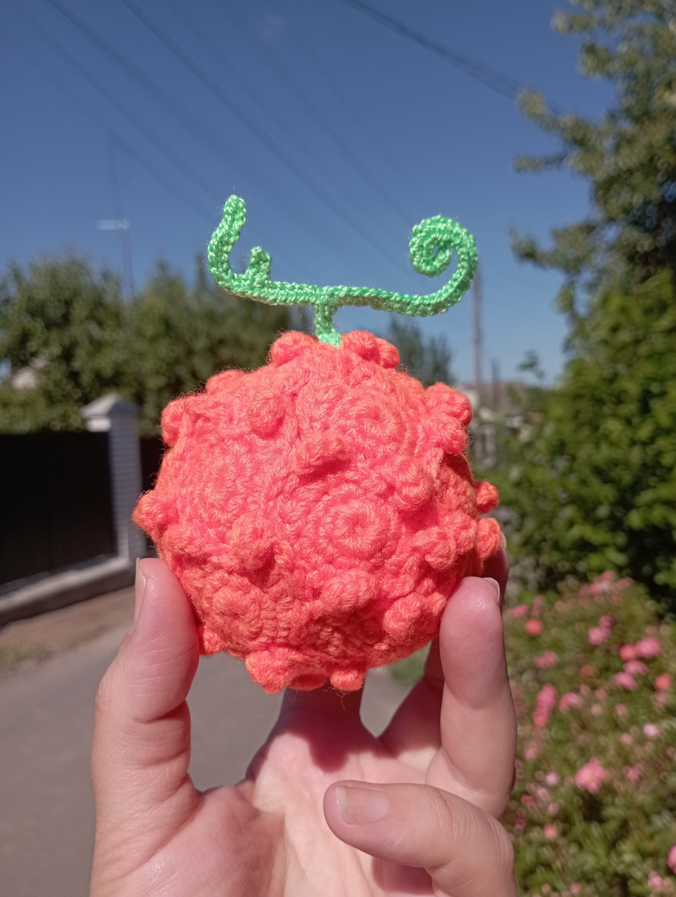Fruta del diablo#Mera mera no mi#one piece#amigurumis  #tutorial#Pasoapaso#crochet #ganchillo#sub 