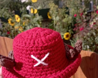 Tonytonychopper Backethatforpet, Trafalgar Law Hat Pet Crochet