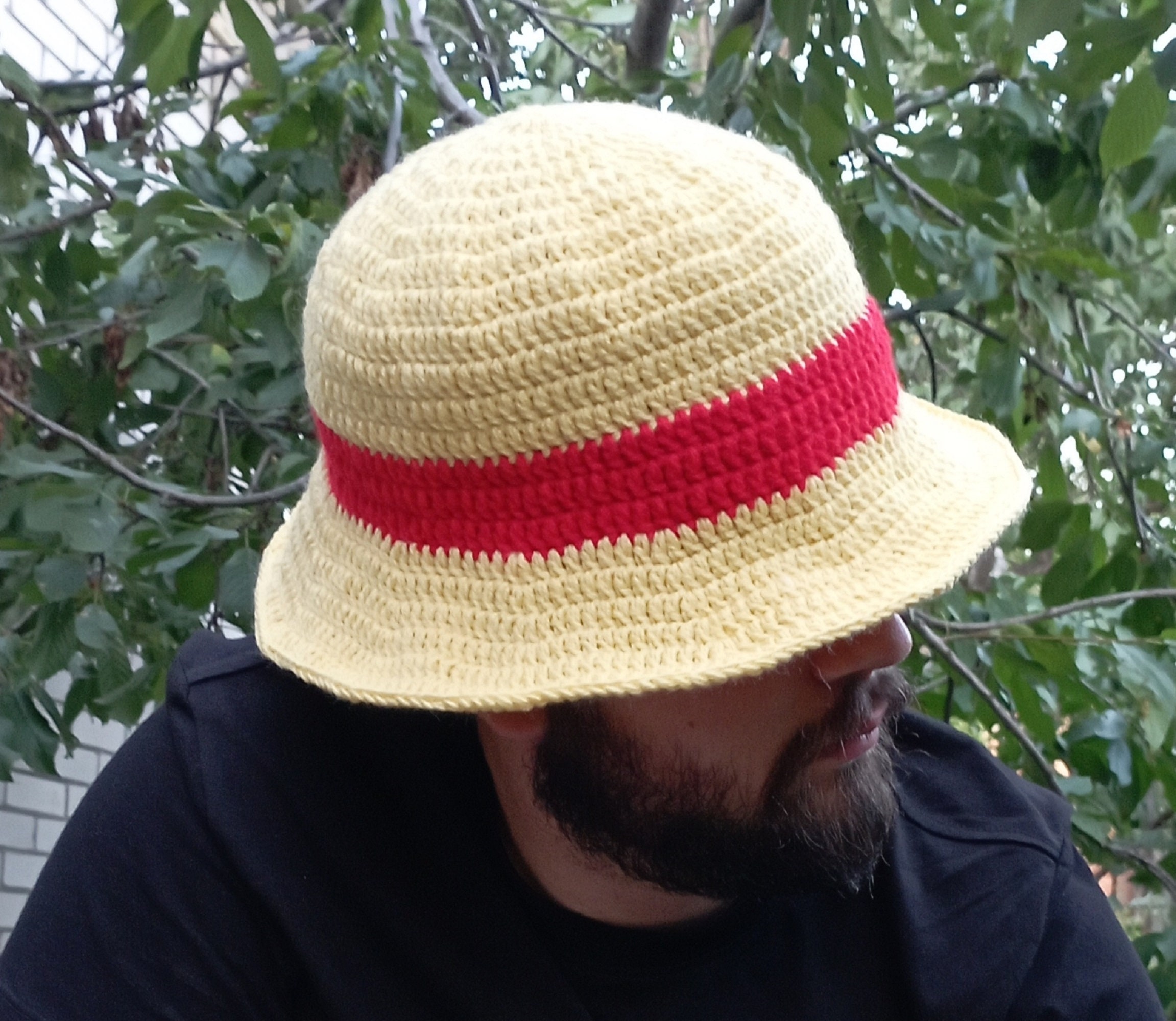 Luffy strohoed, anime uit één stuk, cosplayreplica, Monkey D Luffy - Etsy  België, image size:2303x2000