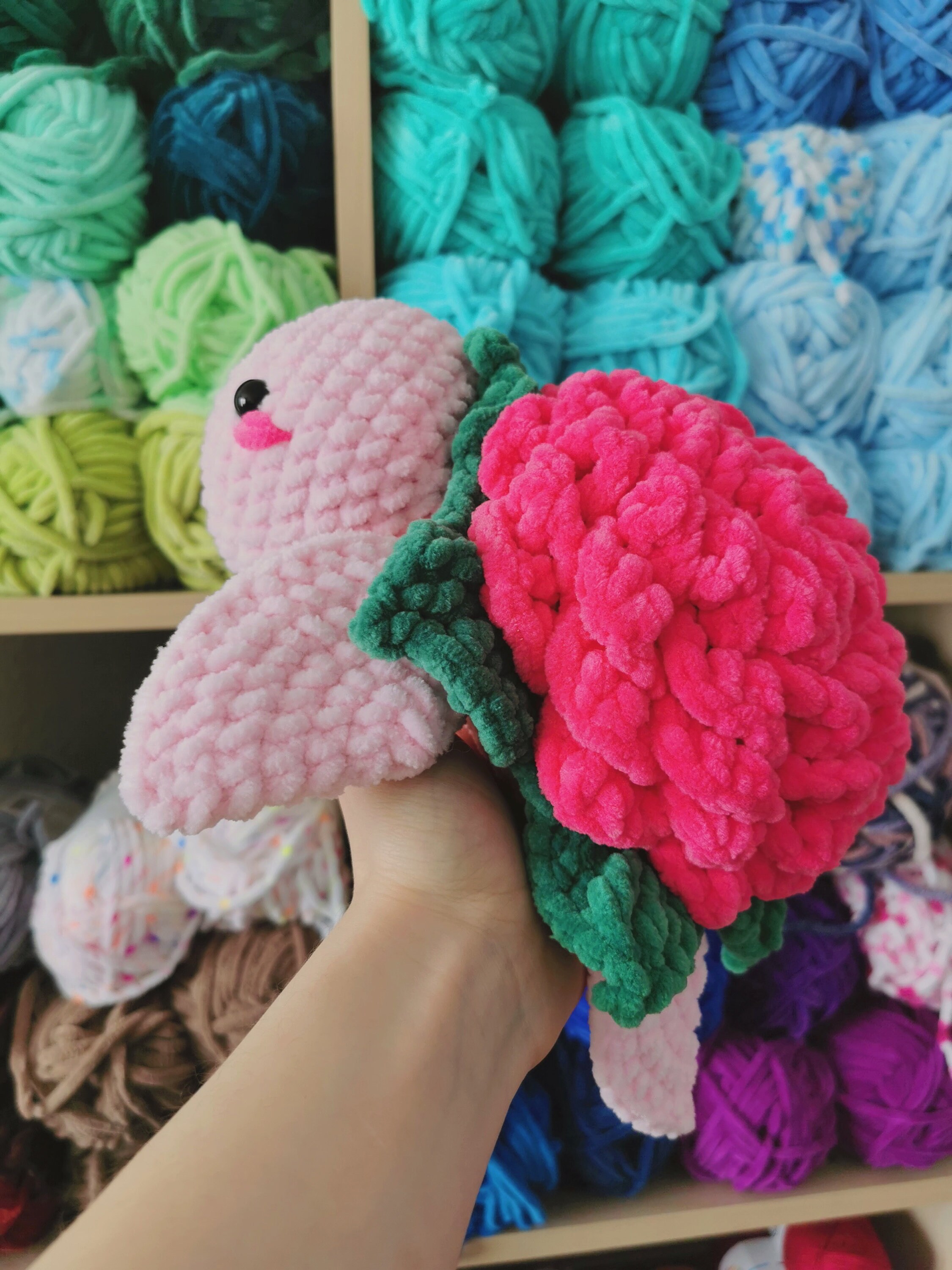 Crochet Pattern Bundle Mini Rose Turtle Rose Turtle Cute Valentine s crochet-pattern-bundle-mini-rose-turtle-rose-turtle-cute-valentine-s