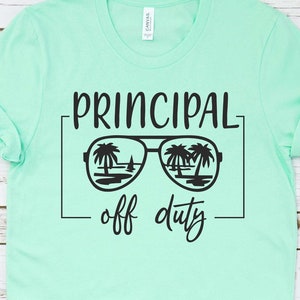 Principal buiten dienst Svg, grappige leraar Svg, zomervakantie Svg, leraar waardering Svg, laatste dag van school Svg