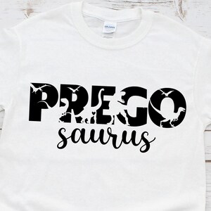 Pregosaurus Svg, Preggo Saurus Svg, T-Rex Dinosaur Svg, Dinosaur Pregnant Svg, Gravidez Engraçada Svg, Camiseta T Rex Mom Svg