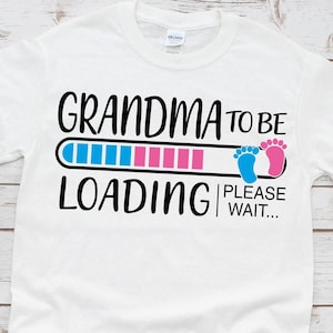 Futura abuela Svg, Nueva abuela Svg, Ascendida a abuela Svg, Anuncio de bebé Svg, Establecida Svg, Abuela establecida 2025 Svg, Próximamente Svg