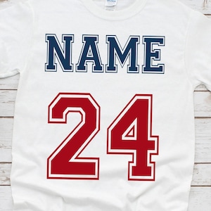 Aangepaste jersey nummer SVG, png, jersey naam SVG, aangepaste naam shirt SVG, sport nummers SVG, voetbal nummer SVG, voetbal speler nummers SVG