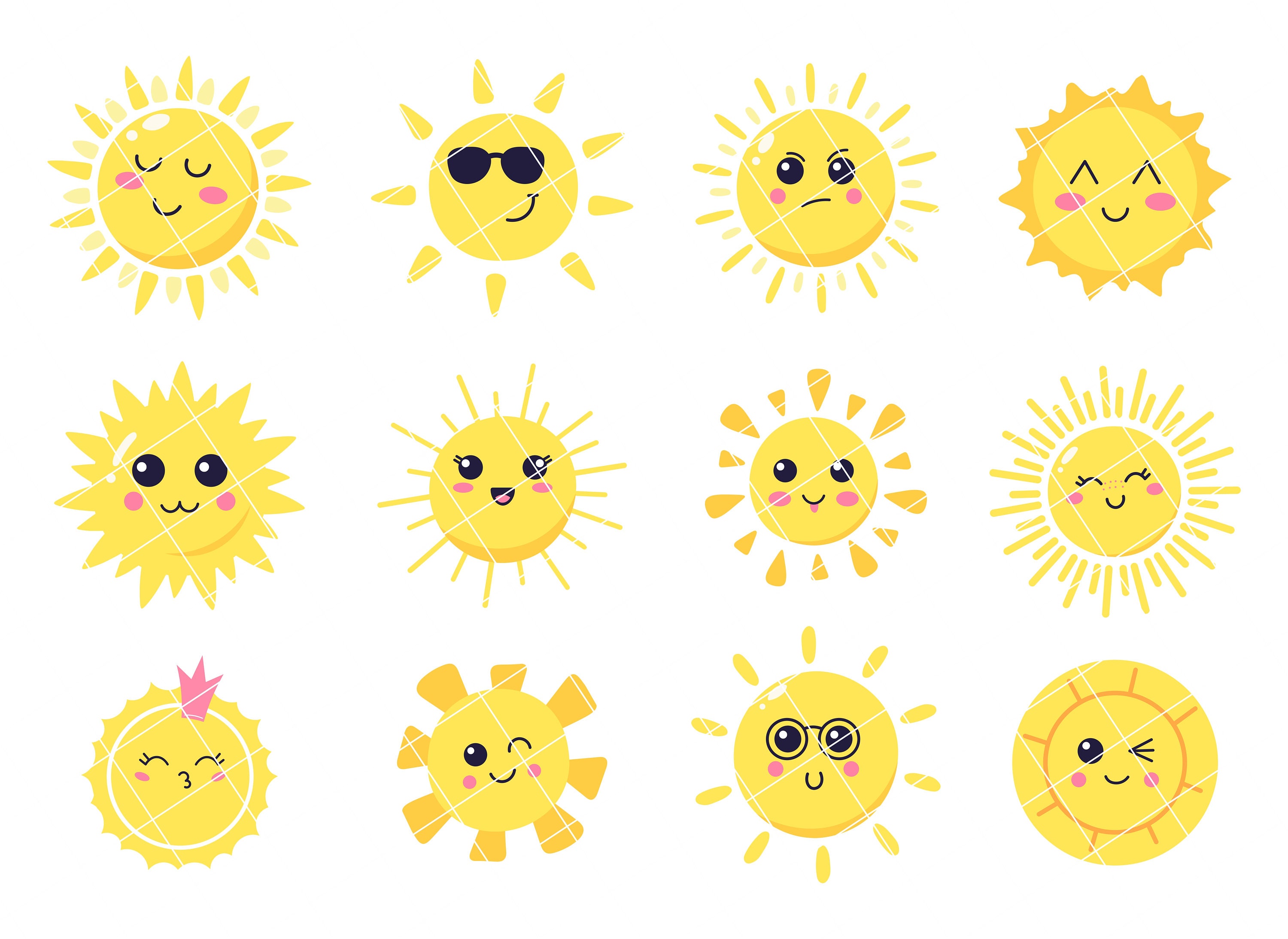 Happy Cute Sun Clipart Cute Sun Faces Clipart Sun Png Files - Etsy Happy Cute Sun Clipart Cute Sun Faces Clipart Sun Png Files - Etsy