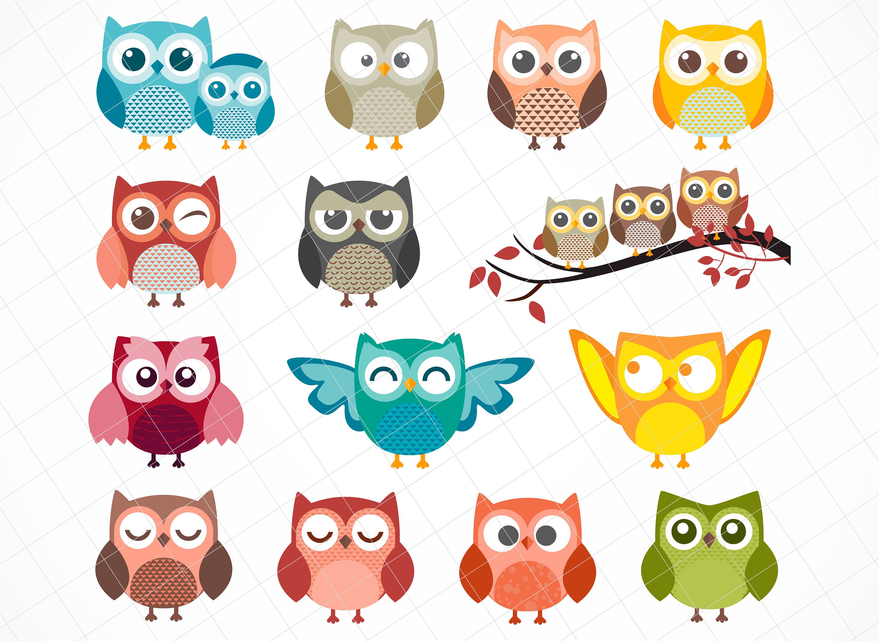 Cute Owls Clipart Cartoon Owls Cliparts Owl PNG Images Owl - Etsy Israel Cute Owls Clipart Cartoon Owls Cliparts Owl PNG Images Owl - Etsy Israel