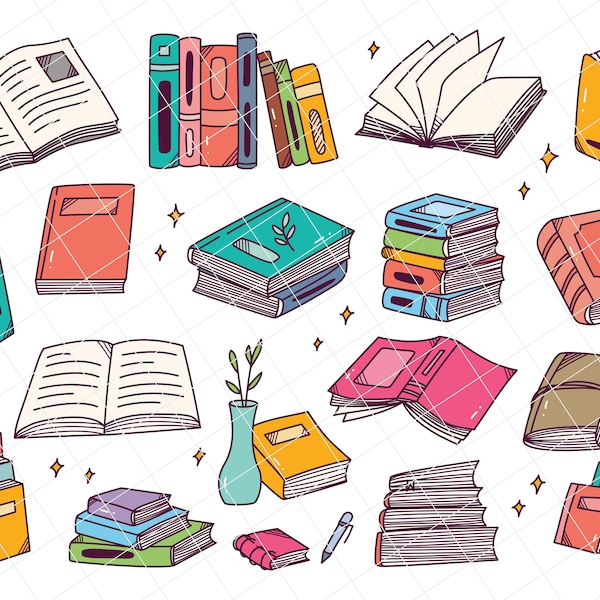 book clipart, books clipart, school clipart, book clip art, books clip art, book png, books png, Reading Clipart, Literature Clipart