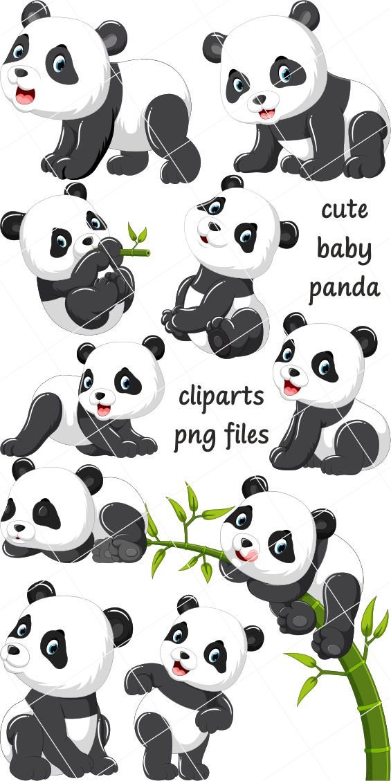 Resultado De Imagem Para Oso Kawaii Png - Baby Panda Clipart - Free  Transparent PNG Clipart Images Download