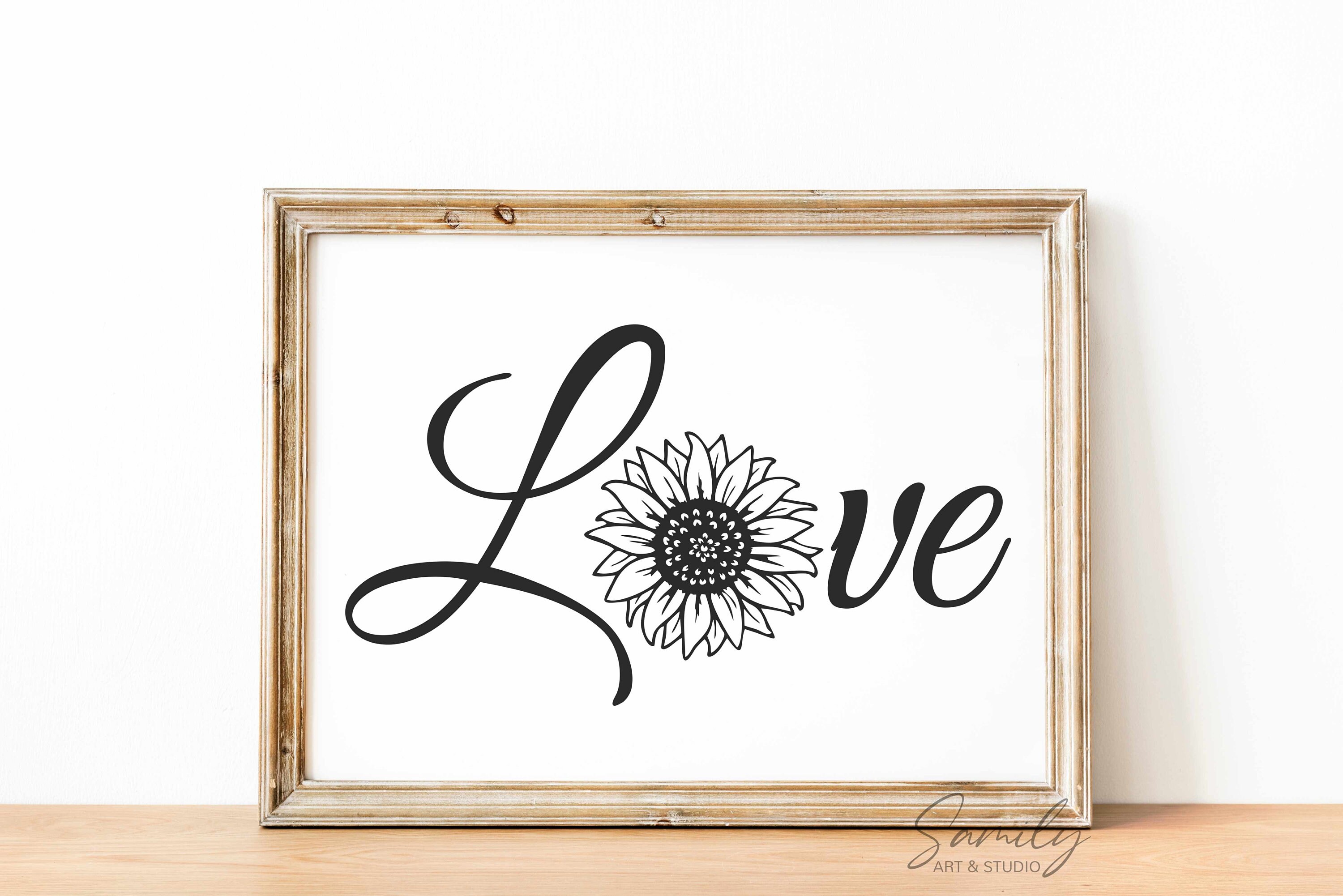Free Free 150 Sunflower Love Svg SVG PNG EPS DXF File