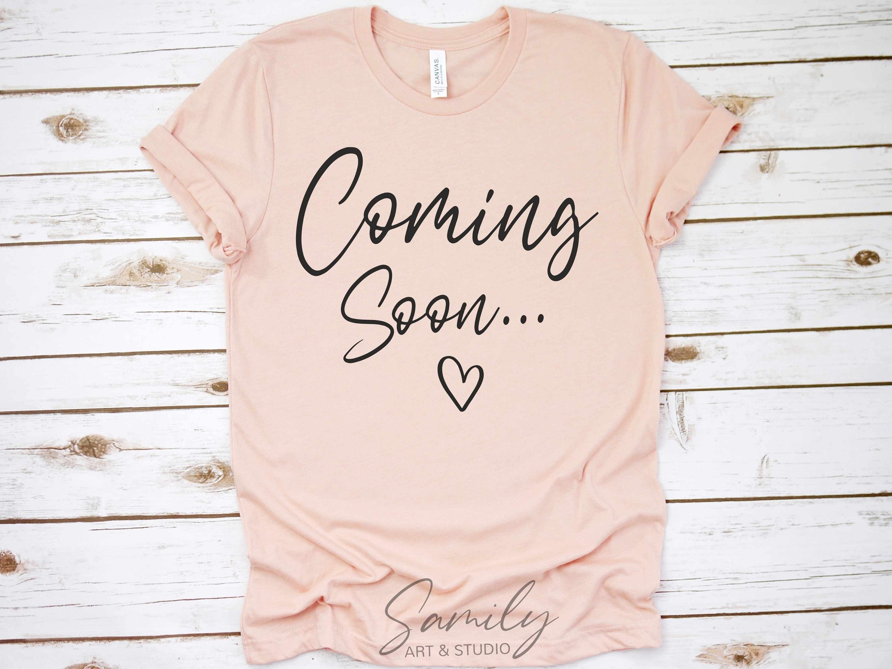 Coming Soon Svg, Pregnancy Announcement Svg, Pregnant Svg, Dxf, Png Instant  Download, Baby Coming Soon Svg, Baby Announcement Svg, 