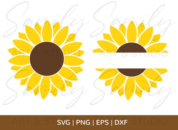 Sunflower Bundle Svg Svg Files for Cricut Sunflower Svg Cut | Etsy