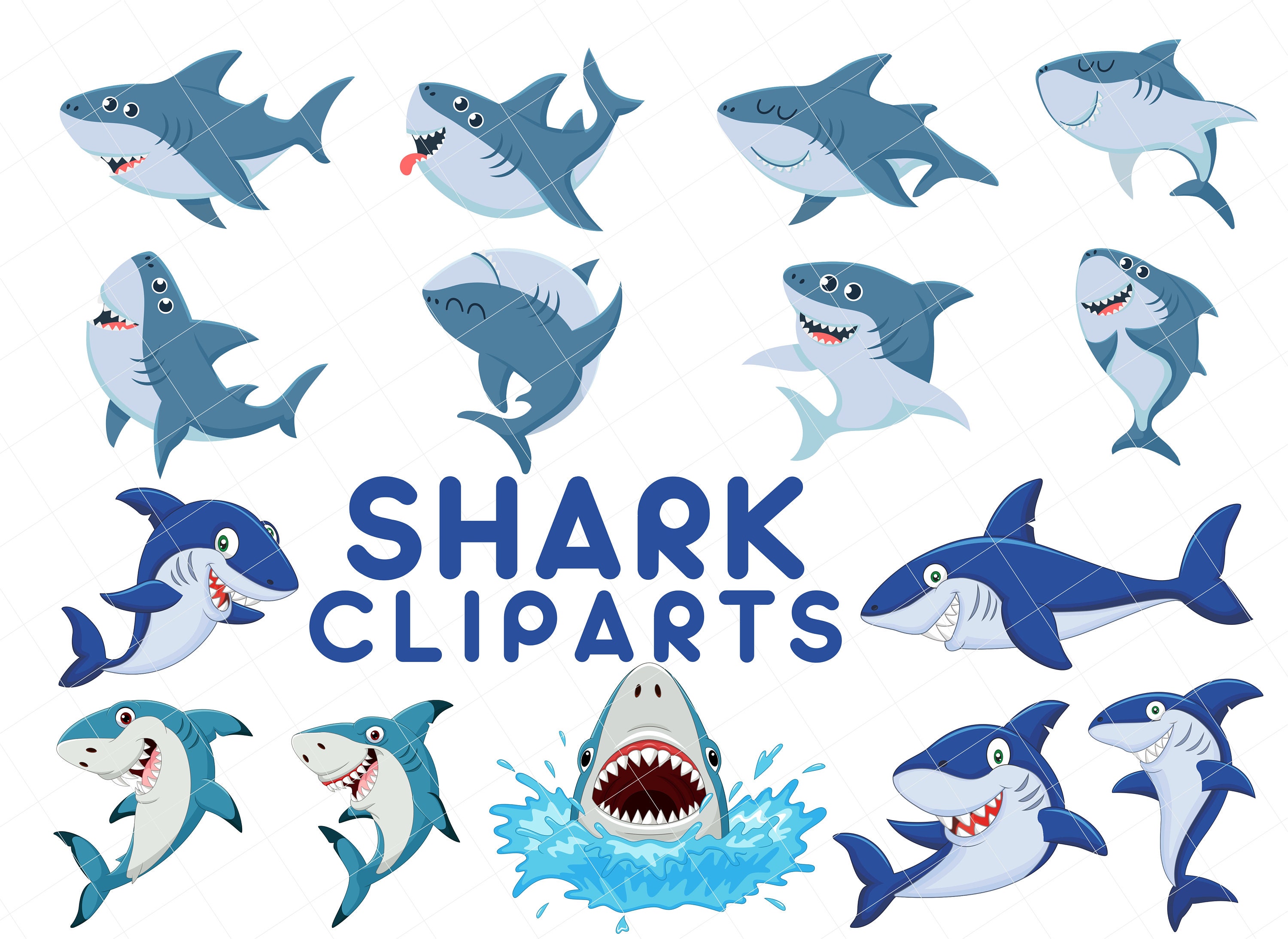 Shark Clipart Shark Png Baby Shark Clipart Baby Shark Digital Baby Shark Clip Art Baby Shark Digital Paper And Clipart