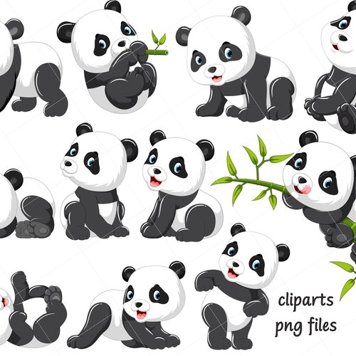Panda Bear Clip Art