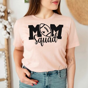 Mom Squad Svg, Football Mama Svg, Football Mom, Football Mom Shirt Svg ...