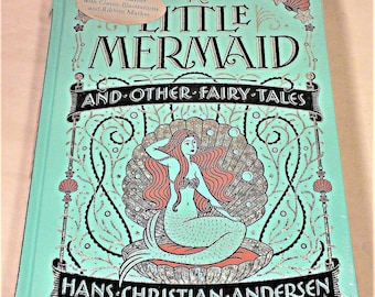 NUEVO La Sirenita de Hans Christian Andersen Clásico en piel reconstituida