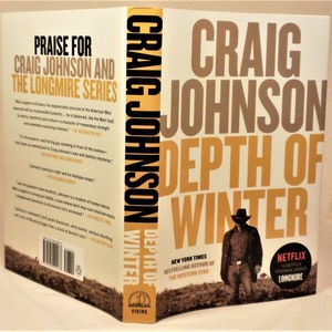 GESIGNEERD, NIEUW, Depth of Winter, Craig Johnson, gesigneerd op de titelpagina, eerste editie, eerste druk, 2018
