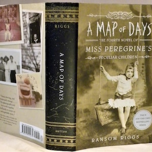 SIGNIERT, A Map of Days, (Miss Peregrine's Peculiar Kinder), Ransom Riggs, Neu
