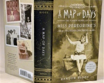 SIGNED, A Map of Days, (Miss Peregrine's Peculiar Children), Ransom Riggs, New