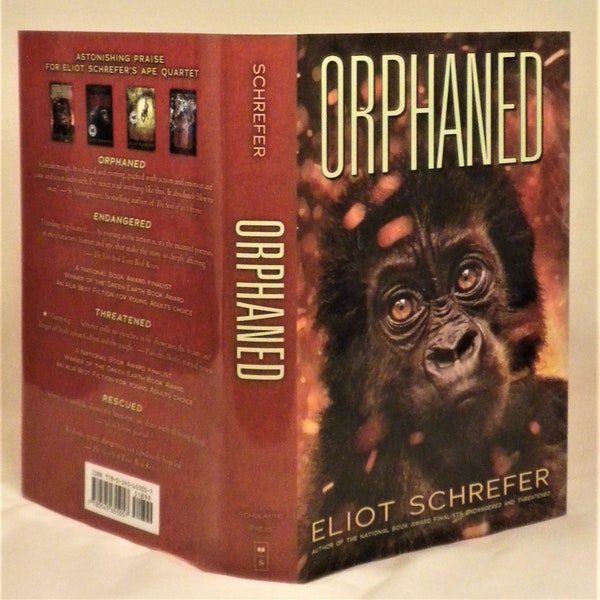 SIGNED & DOODLED, Orphaned, Eliot Schrefer, First Edition, First Printing