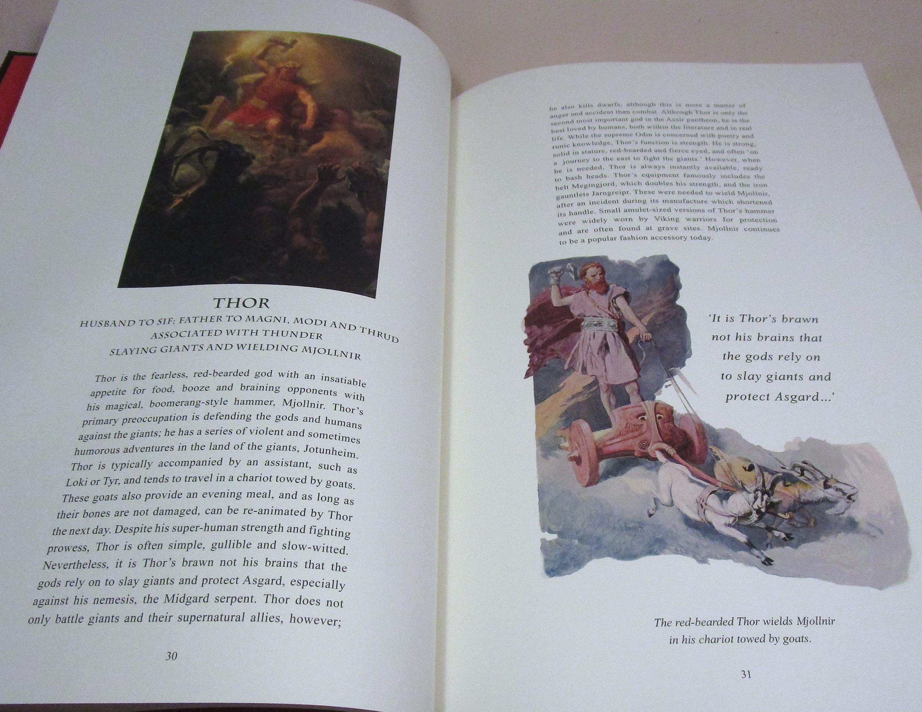 Norse Gods & Myths Illustrated by Ben Hubbard Chinese Bound Illustrated ...