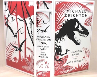 NEW Jurassic Park/The Lost World by Michael Crichton, B&N, In Shrinkwrap