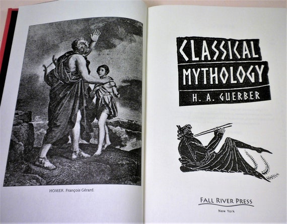 CLASSICAL MYTHOLOGY, Helen A. Guerber, Barnes & Noble Illustrated