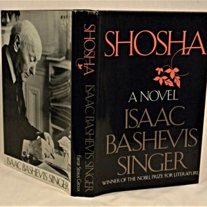 SIGNED, Shosha, Isaac Bashevis Singer, First Edition, Seventh Printing, 1978