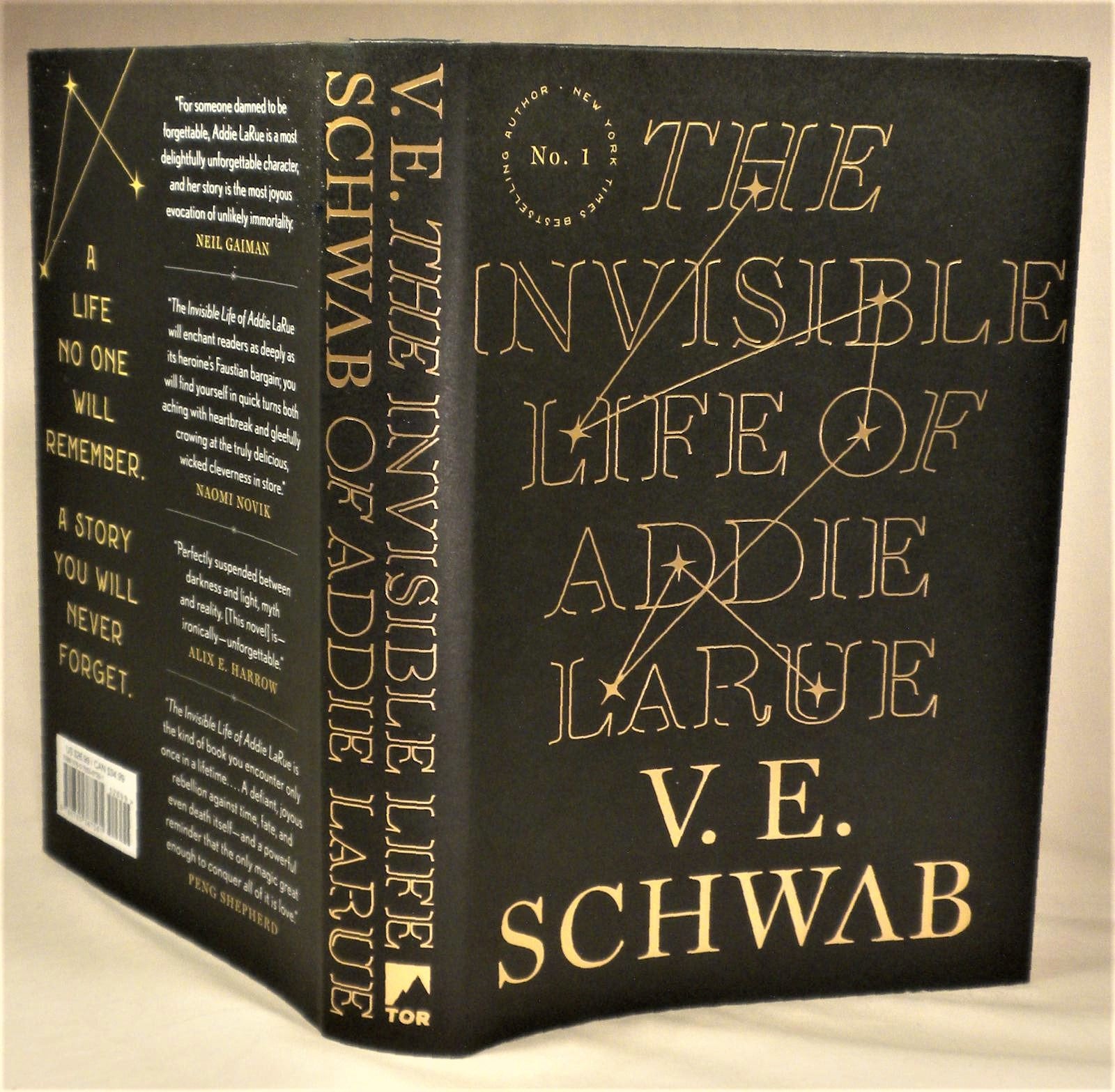 SIGNED the Invisible Life of Addie Larue Signed on Title Etsy