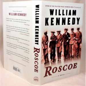 SIGNED, Roscoe, William Kennedy, Signed on the title page, First Edition, First Printing