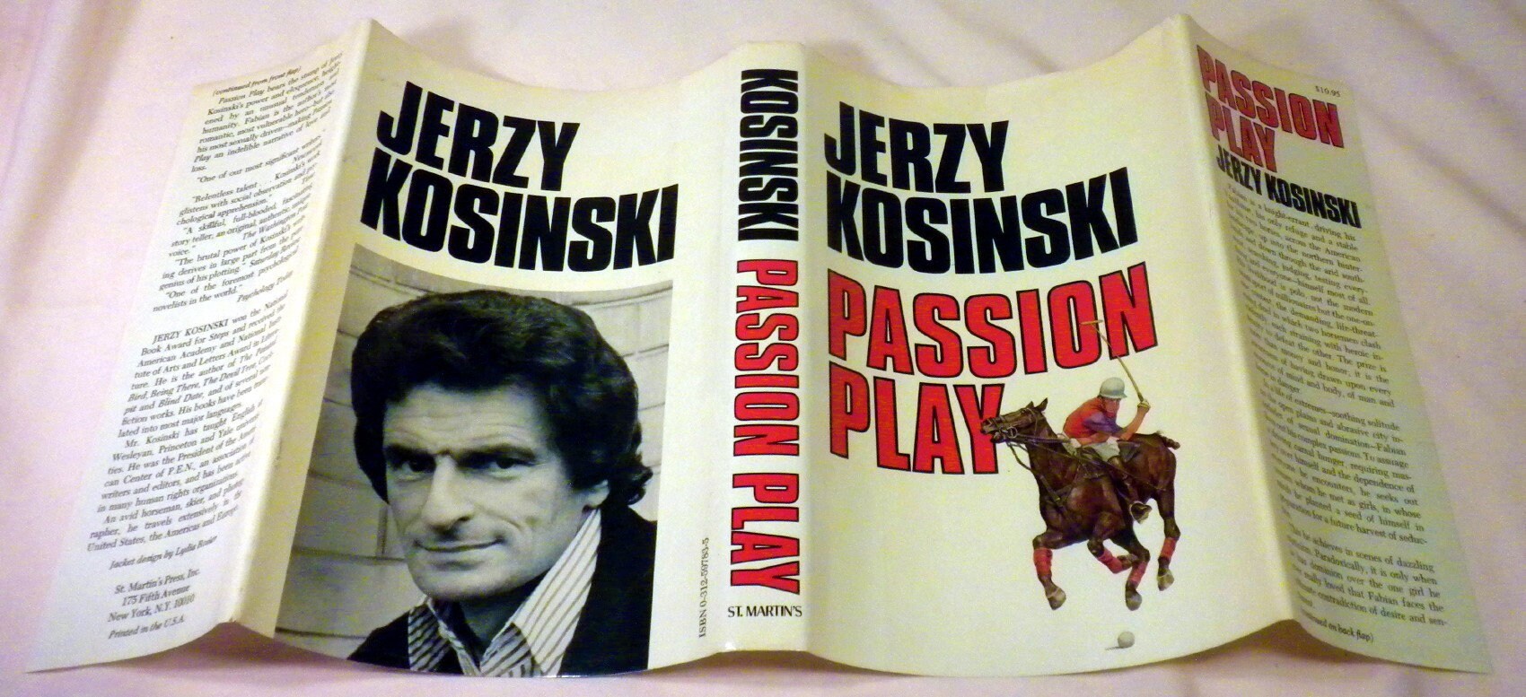 SIGNED Passion Play Jerzy Kosinski Signed and Dated with Etsy