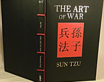 El arte de la guerra, Sun Tzu, traducido por James Trapp, encuadernación en chino, nuevo