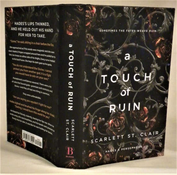 SIGNED, A Touch of Ruin, Scarlett St. Clair, New, hades X