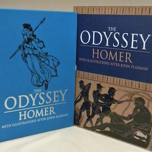 THE ODYSSEY, Homer, Deluxe Slipcased Edition, Illustrated, NEW
