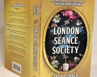 SIGNED, The London Séance Society, Sarah Penner, Signed on Title Page, First Printing, New