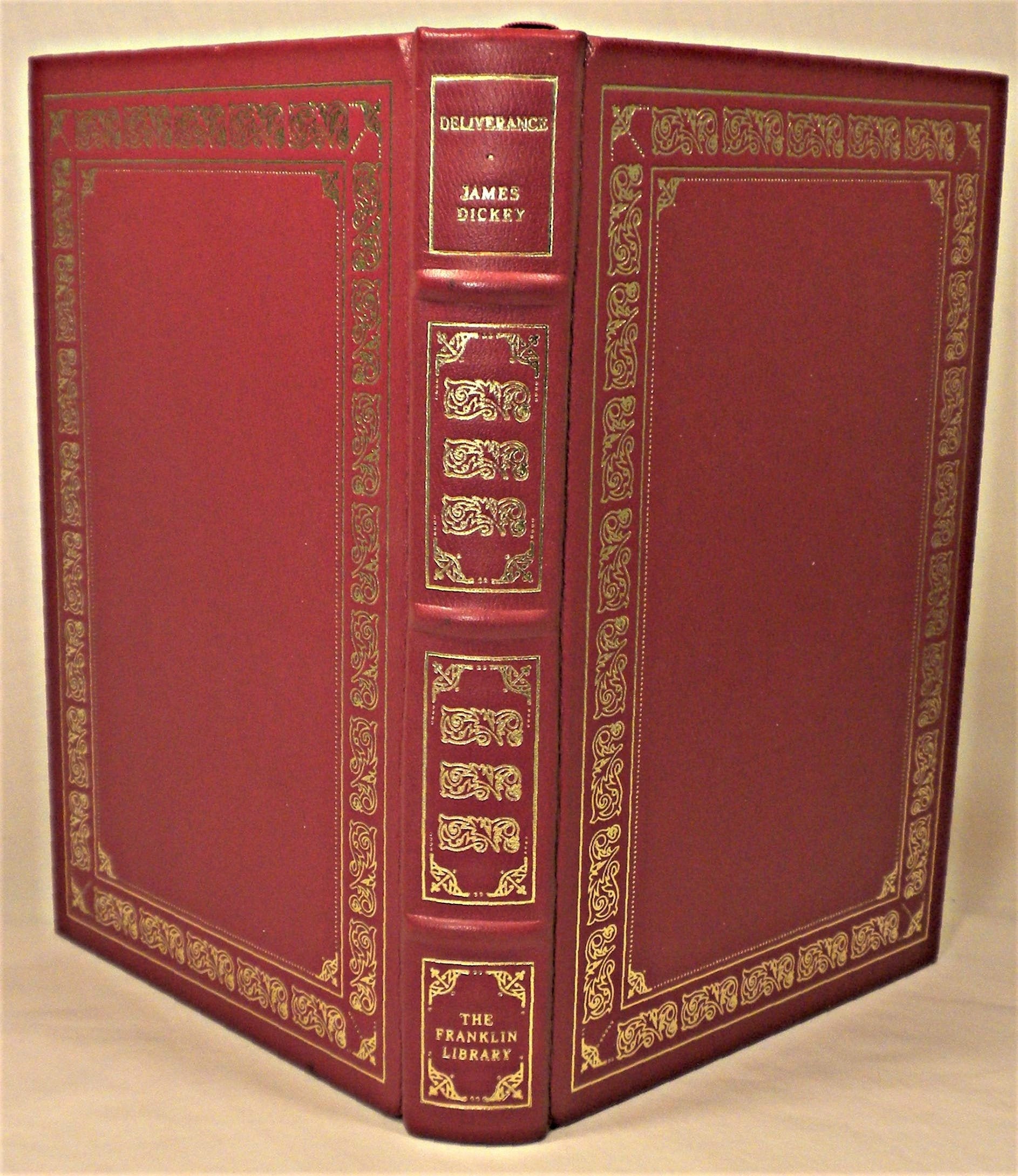 SIGNED, Deliverance, James Dickey, Franklin Library Limited Edition, 1981, with Pamphlet, Like New, 1981